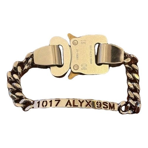 Pre-owned Alyx Bracelet In Grey