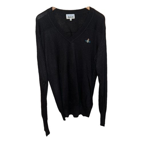 Pre-owned Vivienne Westwood Silk Knitwear & Sweatshirt In Blue
