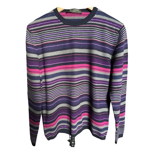 Pre-owned Etro Wool Pull In Multicolour