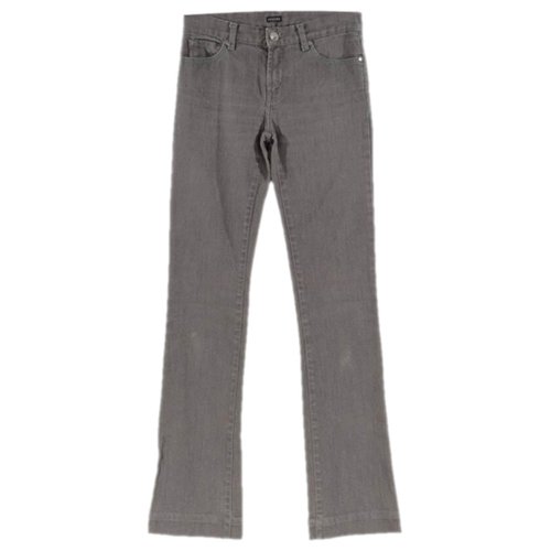 Pre-owned Joseph Straight Jeans In Grey