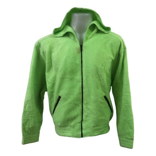 Pre-owned Puma Knitwear & Sweatshirt In Green
