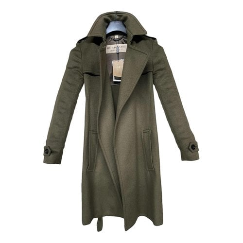 Pre-owned Burberry Cashmere Trench Coat In Other
