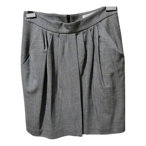 Pre-owned Stella Mccartney Wool Mid-length Skirt In Grey
