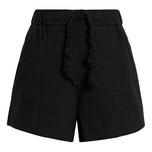 Pre-owned Ganni Shorts In Black