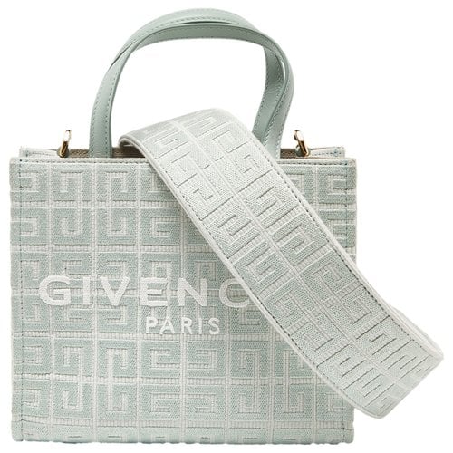 Pre-owned Givenchy Leather Tote In Green