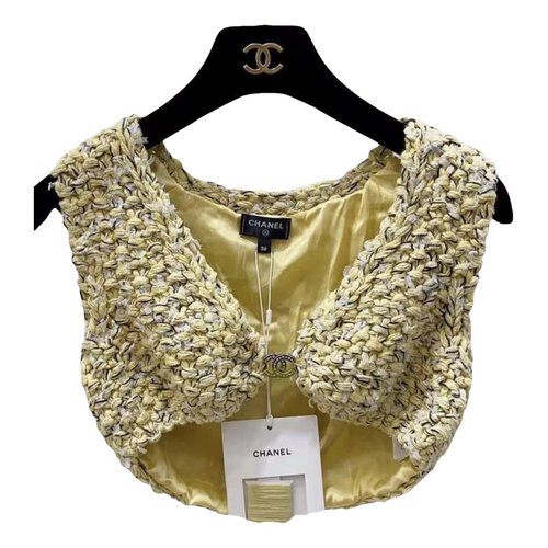 Pre-owned Chanel Corset In Yellow