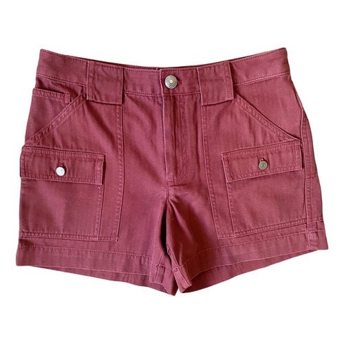 Pre-owned Marc By Marc Jacobs Shorts In Burgundy