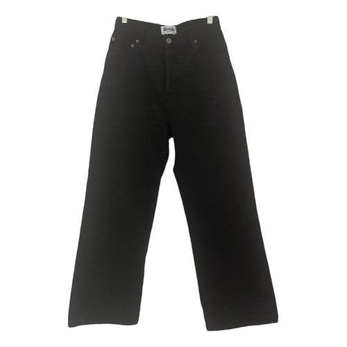Pre-owned Rouje Large Jeans In Black