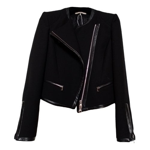 Pre-owned Emilio Pucci Wool Jacket In Black