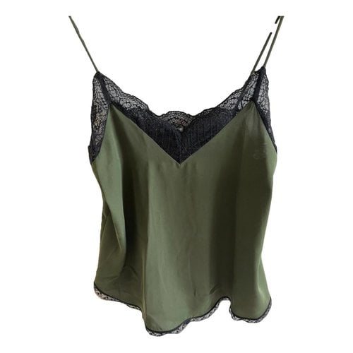 Pre-owned Zadig & Voltaire Blouse In Green