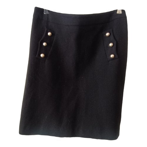 Pre-owned Gerard Darel Skirt In Black