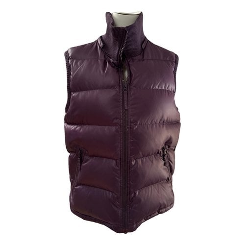 Pre-owned Mauro Grifoni Puffer In Purple