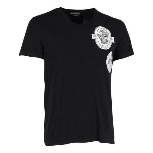 Pre-owned Alexander Mcqueen T-shirt In Black