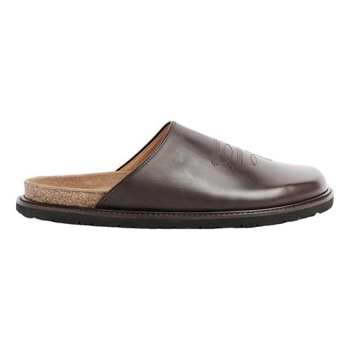 Pre-owned Hender Scheme Leather Sandals In Brown