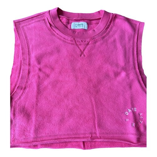 Pre-owned 7 Days Active Camisole In Pink