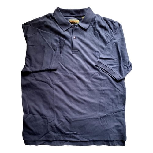 Pre-owned Timberland Polo Shirt In Blue