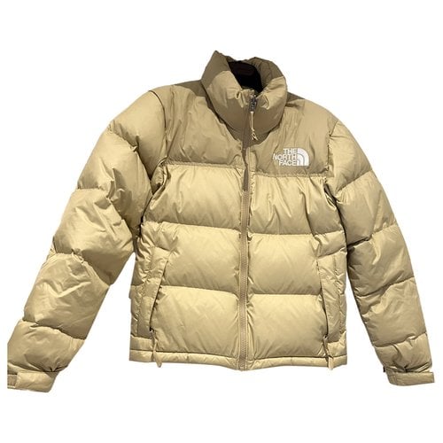 Pre-owned The North Face Short Vest In Beige
