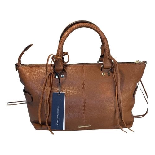 Pre-owned Rebecca Minkoff Leather Satchel In Brown