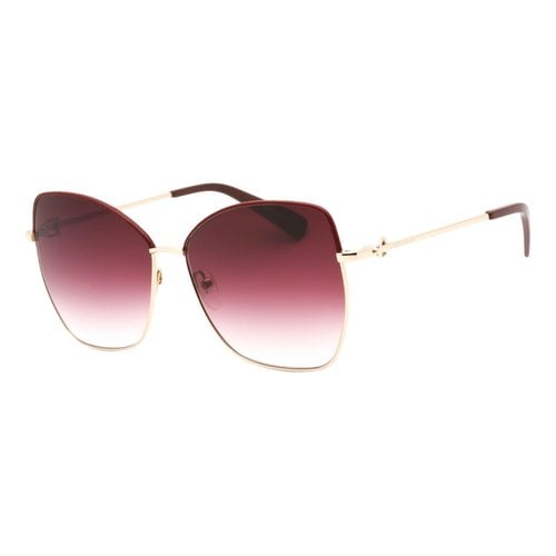 Pre-owned Longchamp Sunglasses In Gold