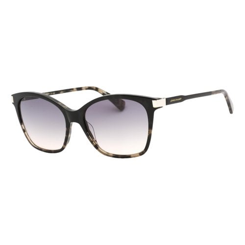 Pre-owned Longchamp Sunglasses In Grey