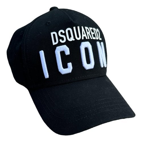 Pre-owned Dsquared2 Hat In Black