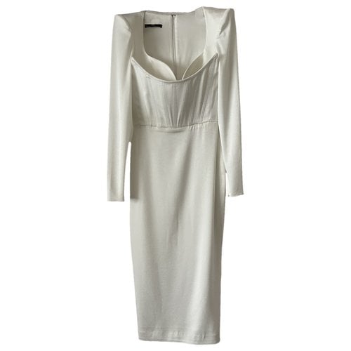 Pre-owned Alex Perry Dress In White