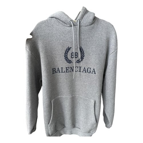 Pre-owned Balenciaga Shirt In Grey