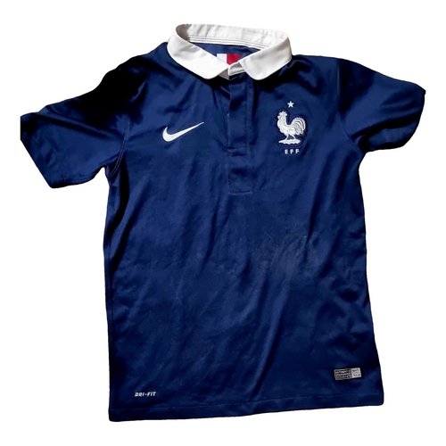 Pre-owned Nike Polo In Blue