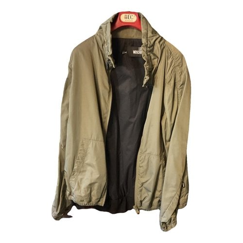 Pre-owned Moschino Love Jacket In Green