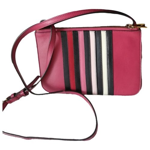 Pre-owned Sonia Rykiel Copain Leather Handbag In Pink