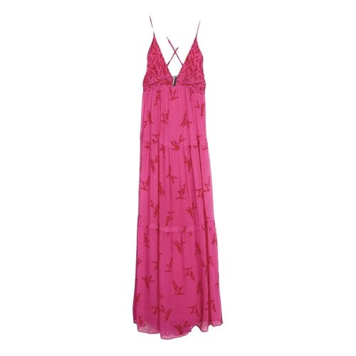 Pre-owned Ba&sh Maxi Dress In Pink