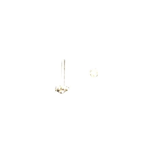 Pre-owned Maria Tash White Gold Earrings In Other