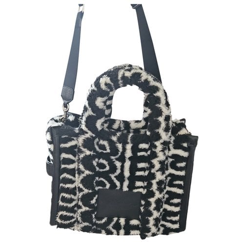 Pre-owned Marc Jacobs Faux Fur Tote In White