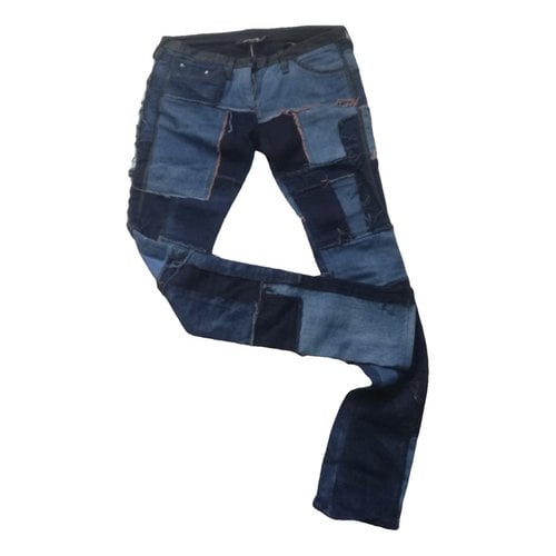 Pre-owned Isabel Marant Straight Pants In Blue