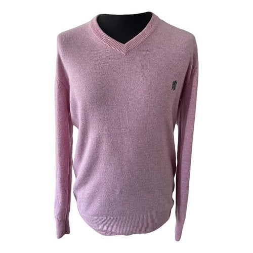 Pre-owned Pringle Of Scotland Wool Pull In Pink