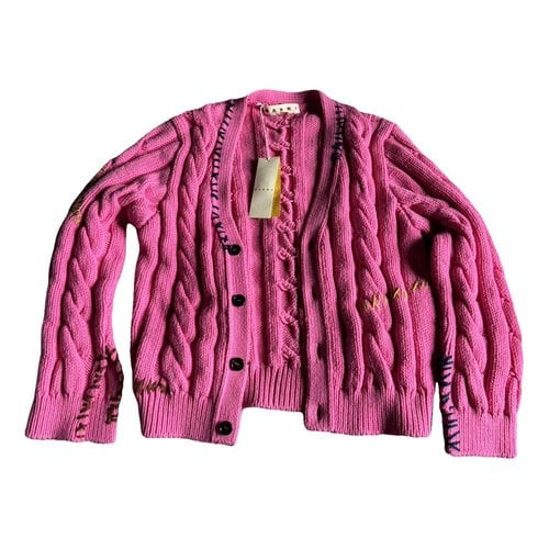 Pre-owned Marni Wool Knitwear & Sweatshirt In Pink