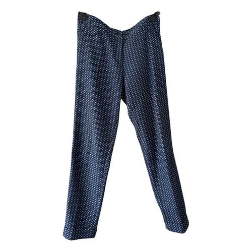 Pre-owned Etro Chino Pants In Blue