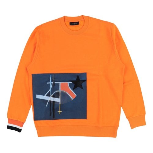 Pre-owned Givenchy Sweatshirt In Orange