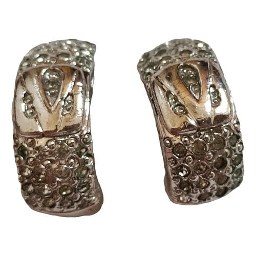 Pre-owned Valentino Garavani Earrings In Silver