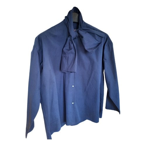 Pre-owned Romeo Gigli Shirt In Blue