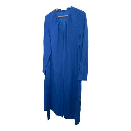 Pre-owned Hugo Boss Mid-length Dress In Blue