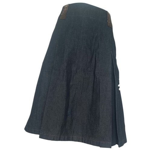 Pre-owned Acne Studios Mid-length Skirt In Navy