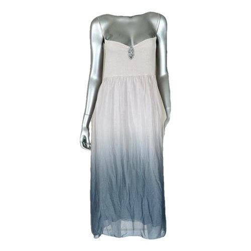 Pre-owned Young Fabulous & Broke Mid-length Dress In Blue