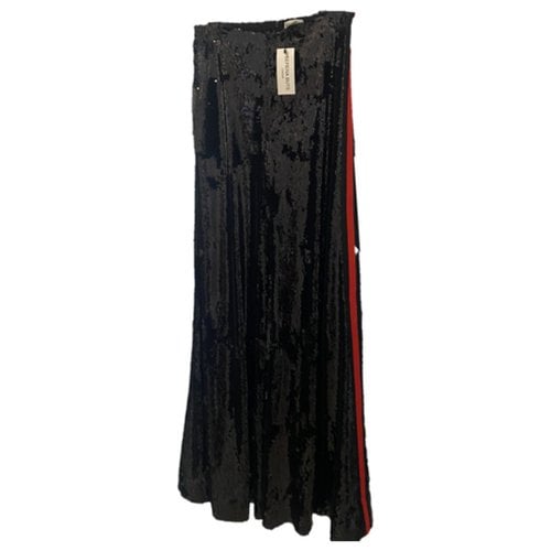 Pre-owned Serena Bute Trousers In Black