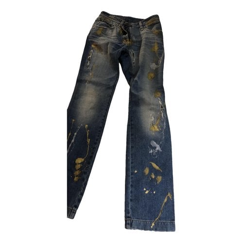 Pre-owned Dolce & Gabbana Large Jeans In Blue