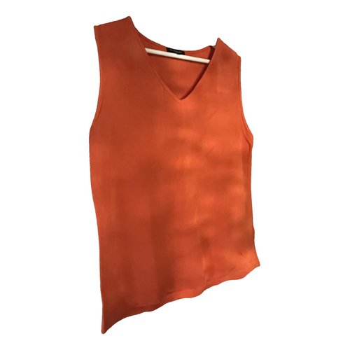 Pre-owned Burberry Vest In Orange