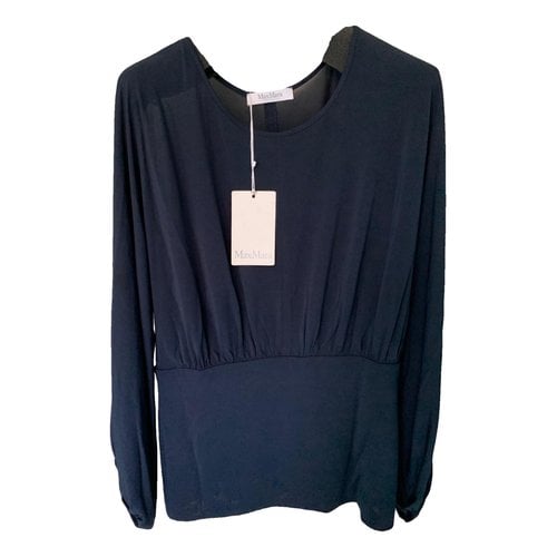 Pre-owned Max Mara Atelier Tunic In Blue