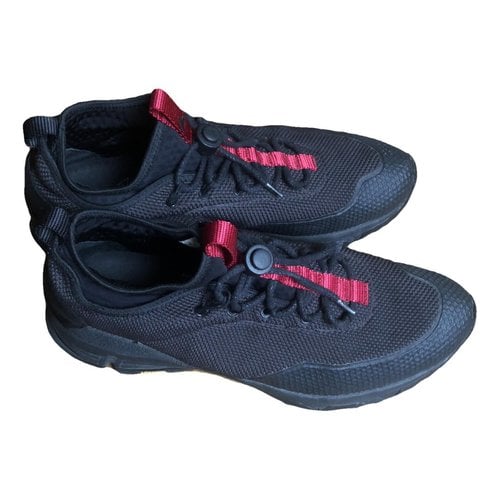 Pre-owned Roa Low Trainers In Black