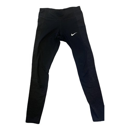Pre-owned Nike Leggings In Black