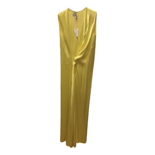Pre-owned Alysi Jumpsuit In Yellow